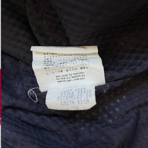 VTG Patagonia Mens Size Medium Red Pneumatic Windbreaker Lined Jacket - Picture 6 of 7